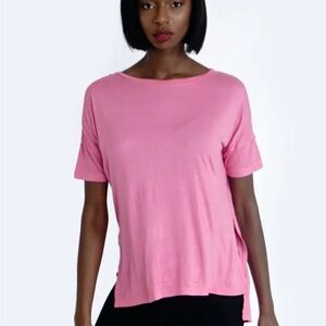 Royce Pink Modal Short Sleeve Women's Tee